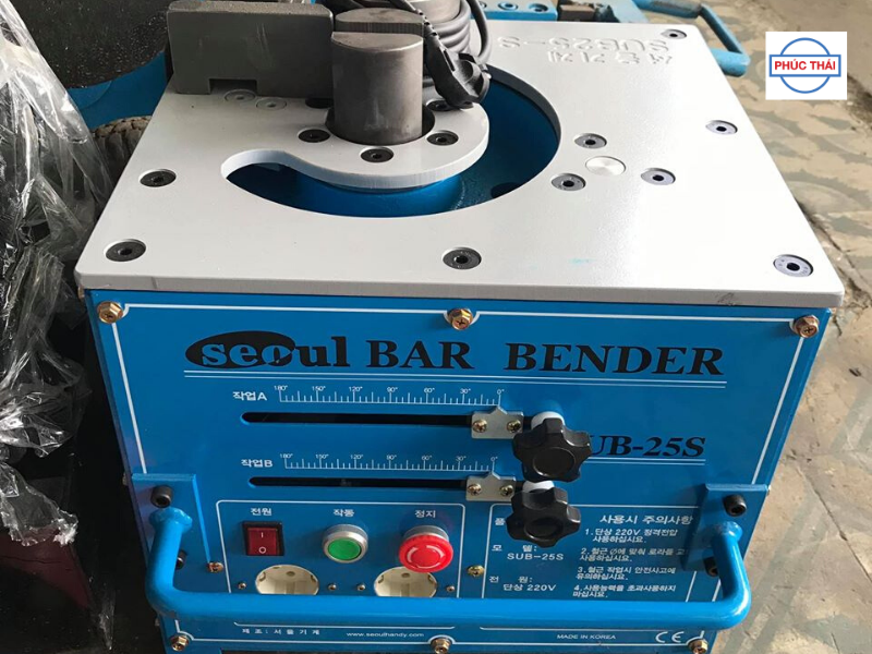 Máy uốn sắt mini D25 Seoul Hàn Quốc